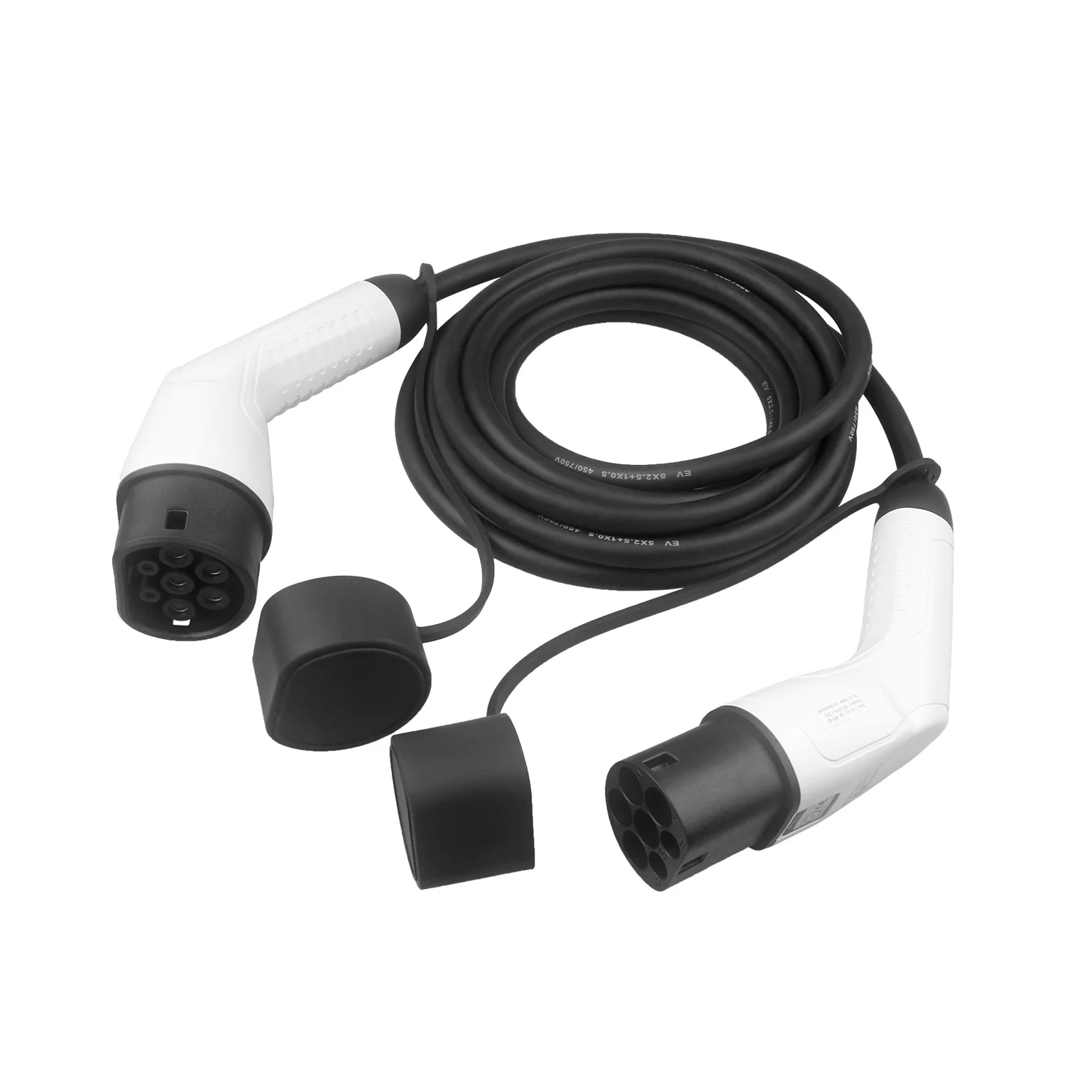 20M IP54電気自動車充電ケーブルタイプ2からタイプ2 AC EV充電器