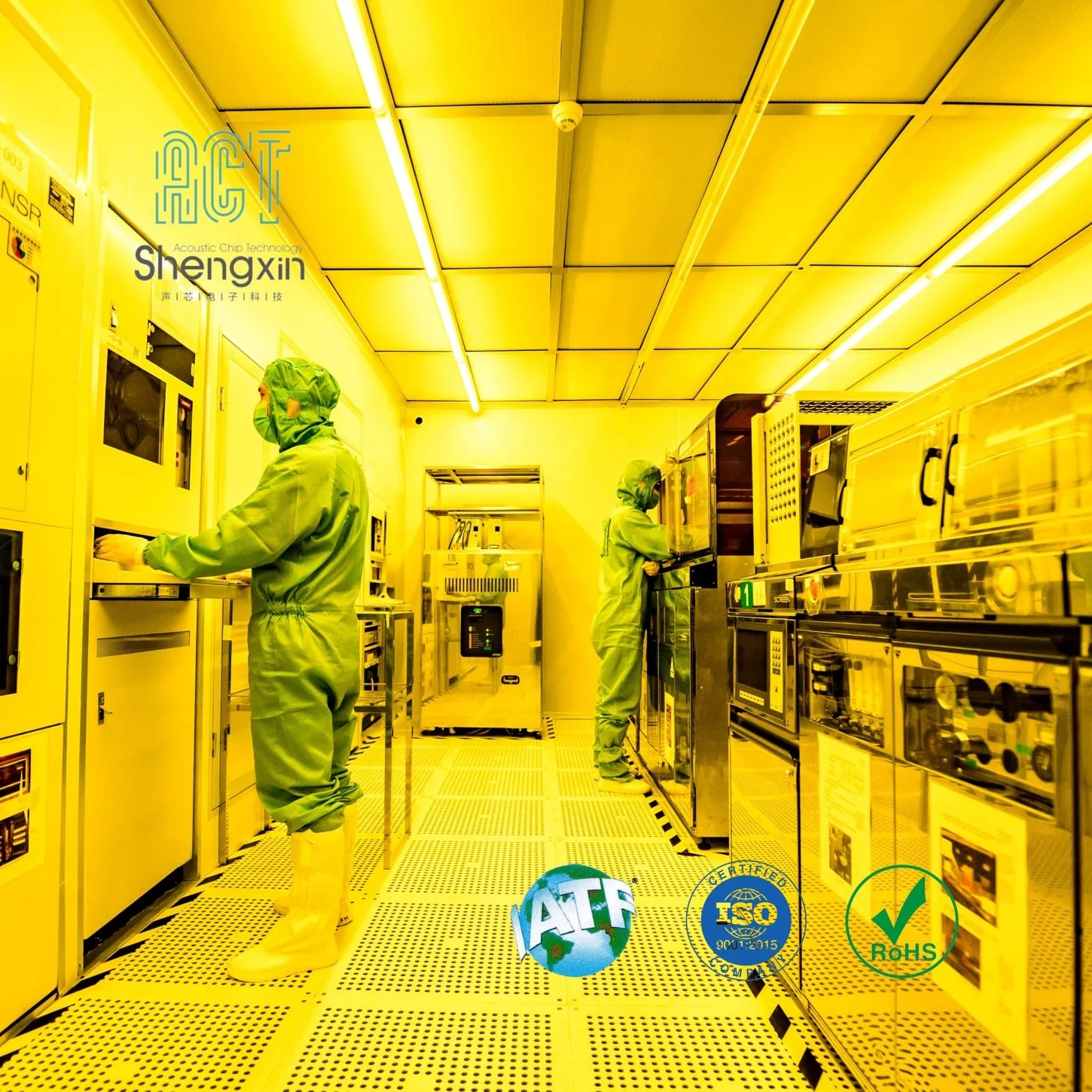 CSP2016/+-100 кГц/R433.92MHz/4-контактный акустический чип