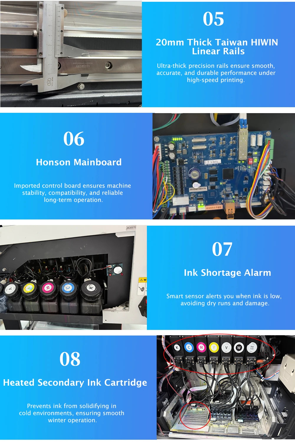New Arrivals Visual Camera CCD Positioning A1 6090 UV Flatbed Printer ...