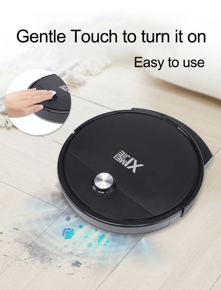 2800pa Robot Vacuum Cleaner Auto Robotic Vacuums Upgraded Cleaner Super Quiet Mini Remote