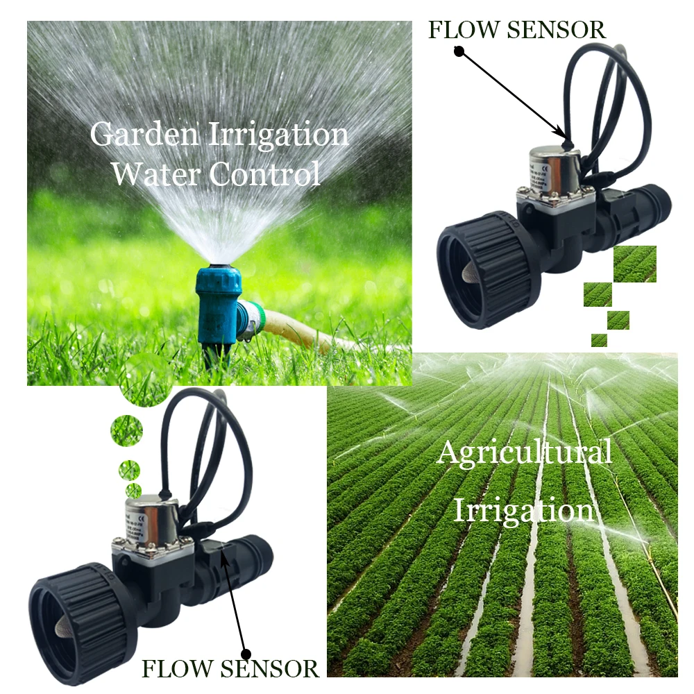 Pulse Latching Solenoid Valve DC3v 12 Volt 24v Dc Plastic Wifi Smart Water Solenoid Valve for Water Controller