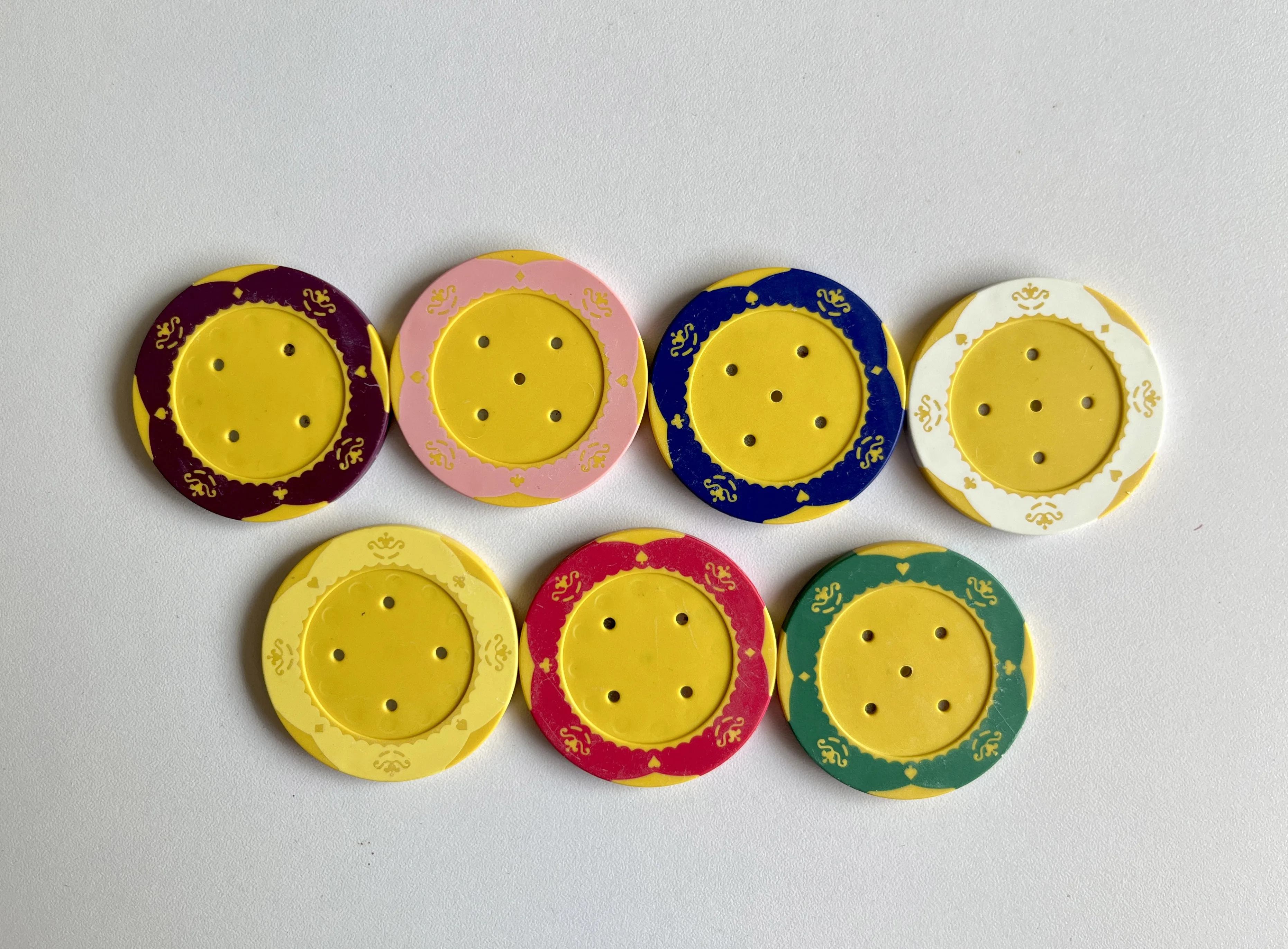 Professional Casino Clay Custom Square/round Poker Coin Poker Chip Set