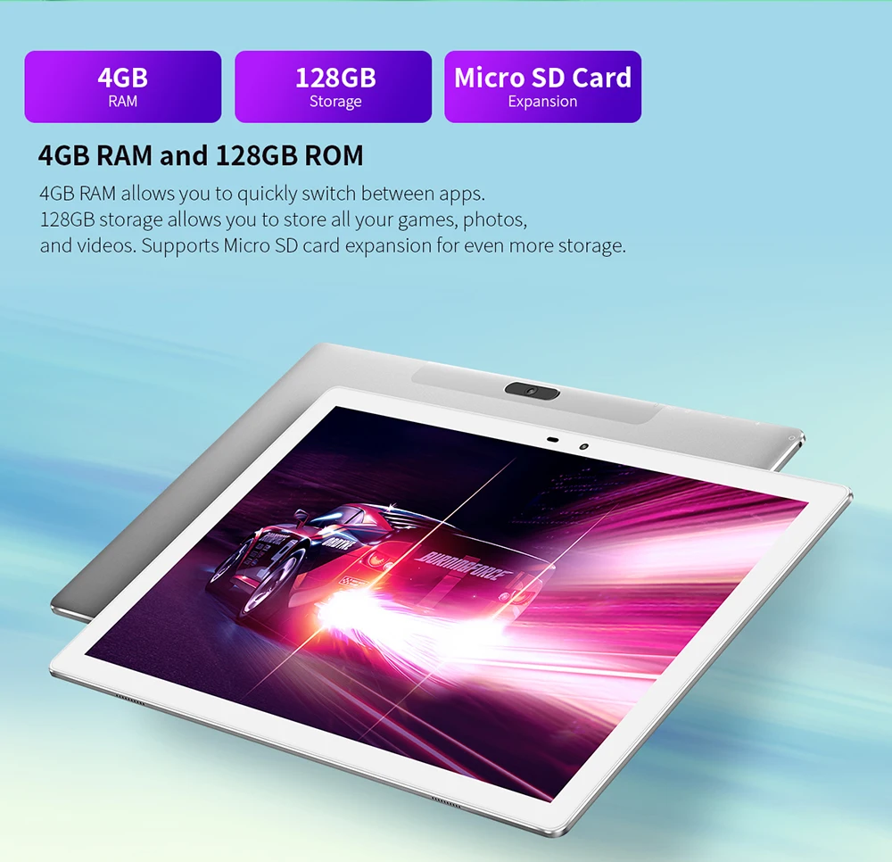 Teclast M30 Pro 10.1 inch Android 10 Tablet P60 8 Core 4GB RAM 