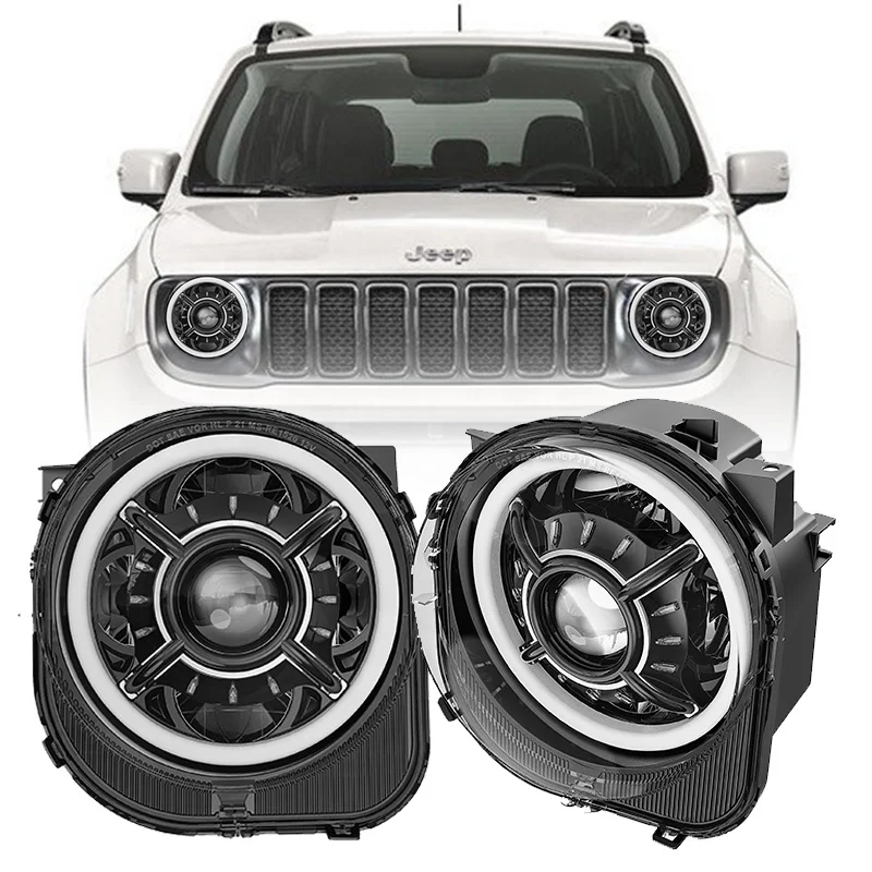 per jeep renegade accessori led proiettore proiettore kit di conversione