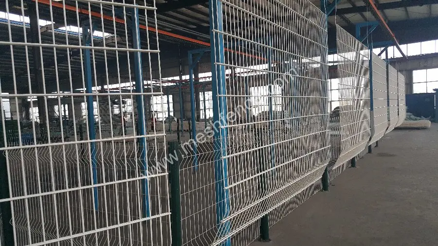 Home Security System Double Wire Rod Mesh Fence Electric Twin Wires Mesh Fencing for Industrial