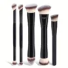 5pcs black brush set