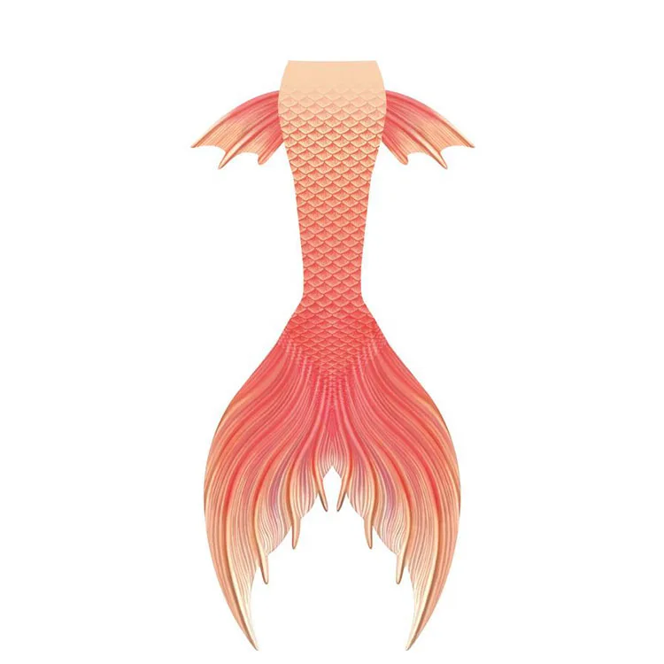 Color HD Printing  Mermaid Tail Fabric Mermaid Tail to Swim Adult