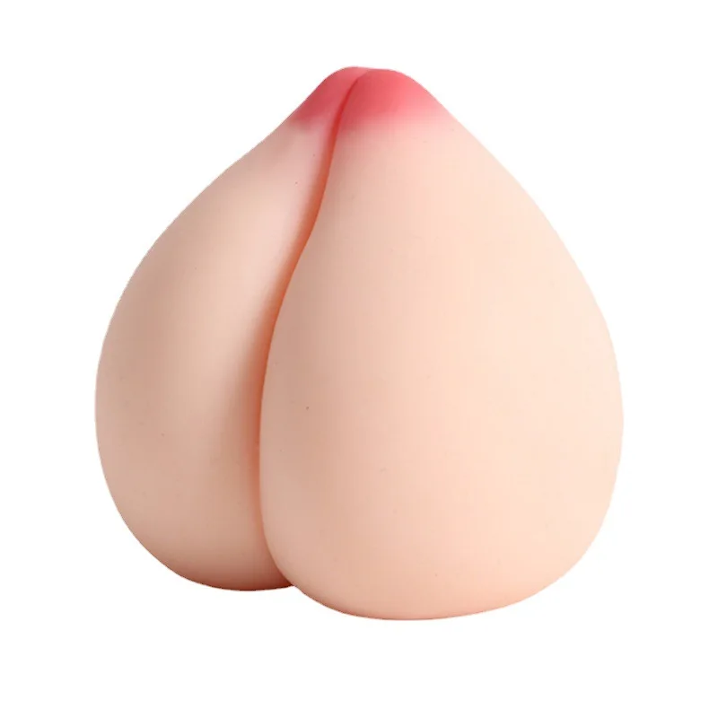 Peach 3d Large Realistic Big Butt Silicone Model Steamed Bun Cave Adult Airplane Cup Male Masturbation Device Dolls for Man