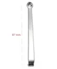 Silver-87 mm round head