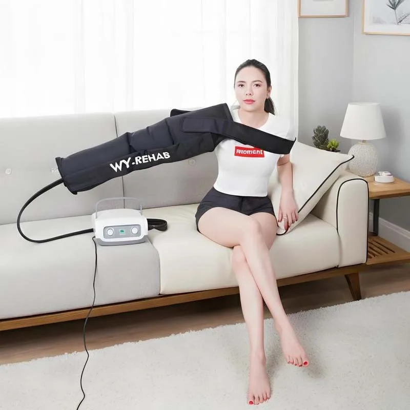 Heim-Wellness- und Erholungsgeräte: 4-Kammer-Kompressionsmassager für Arme, Taille und Beine