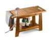 Teak wood color