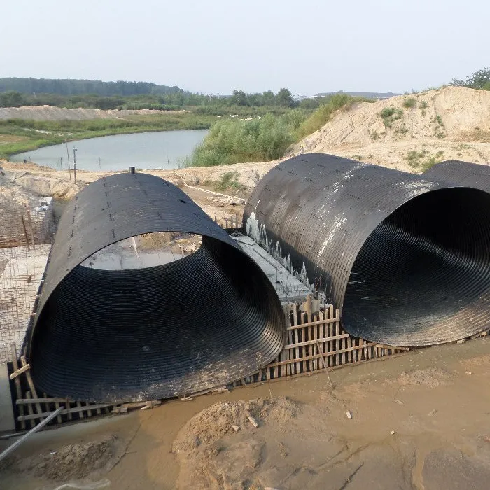 China Manufactory 30 Inch Culvert Corrugated pipe price Metal Prices Building Materials Pipe