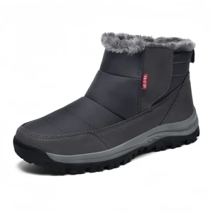 Men's Winter  Cross-Border Large Size Ankle Boots with and Thickened Soles Snow Boots for Couples