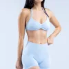 Sling bra ice blue ice blue shorts
