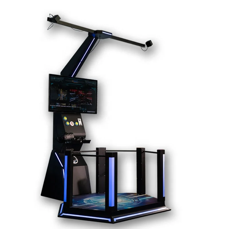 Amusement Park Vr Shooting Arena Virtual Reality Stand Vr Gaming Equipment 360 Vr Experience Shoot Boxing Machine