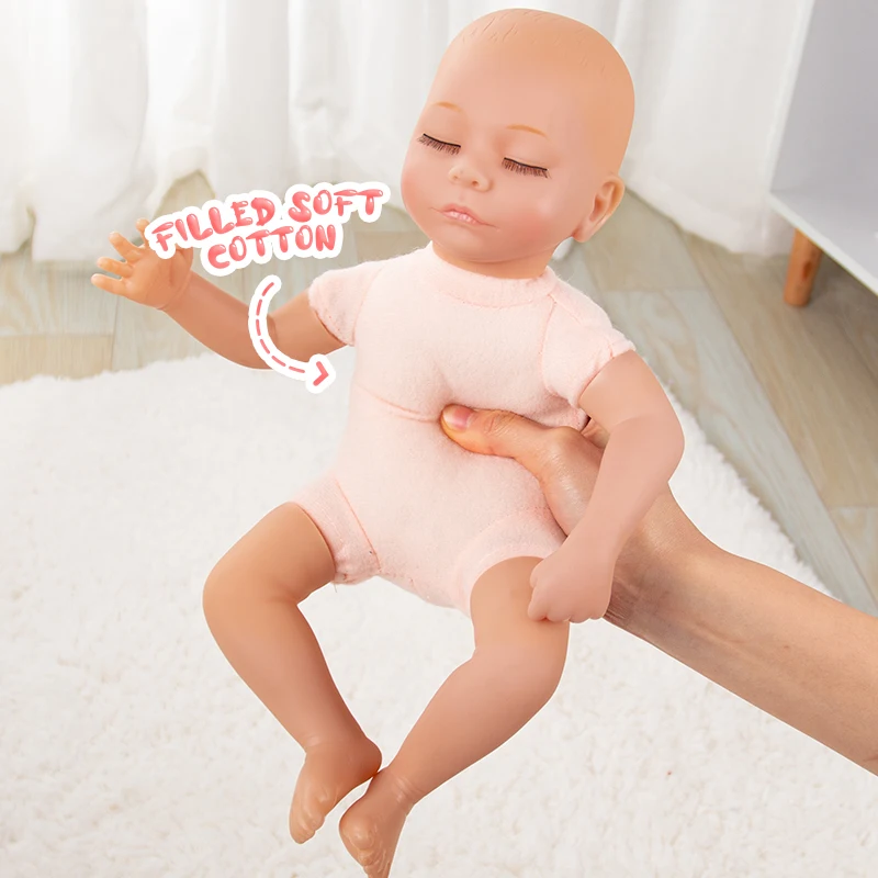 
 Заводская игрушка OEM, игрушка, 14 дюймов, новорожденный малыш для комплектов, Реалистичная мягкая живая кукла на продажу  