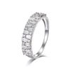 14K white gold/yellow gold/rose gold