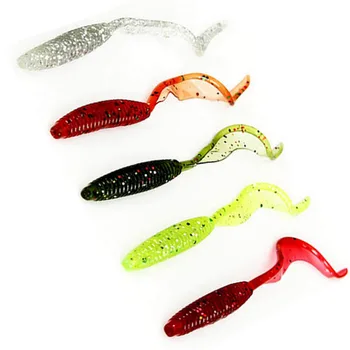 9.5cm Silicone PVC Fishing Lure Single Artificial Soft Bait for Saltwater Fish for River Lake Stream – Soft Lure – view 2