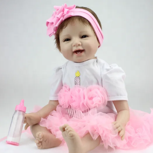Lovely Baby Doll Toys Realistic Lifelike Newborn Girl Doll Bebe Reborn 22inch Soft Silicone Reborn Dolls 55cm Buy Baby Doll Toy Baby Doll Toy For Girls Baby Toys Doll Product On Alibaba Com
