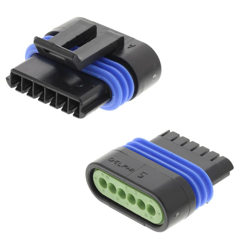 Delphi 12162210 Connector - Reliable 6pin Automotive Solution