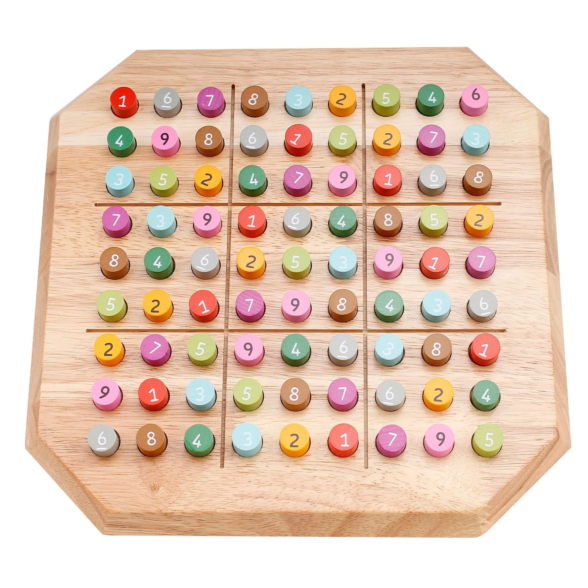 Sudoku Games Chess Toys Cognitive Color Digital Board Party Games Educational Sudoku Puzzles Wooden Brain Training Toys
