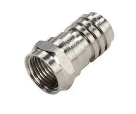TV connector F Connector and Terminal for coaxial cable wire