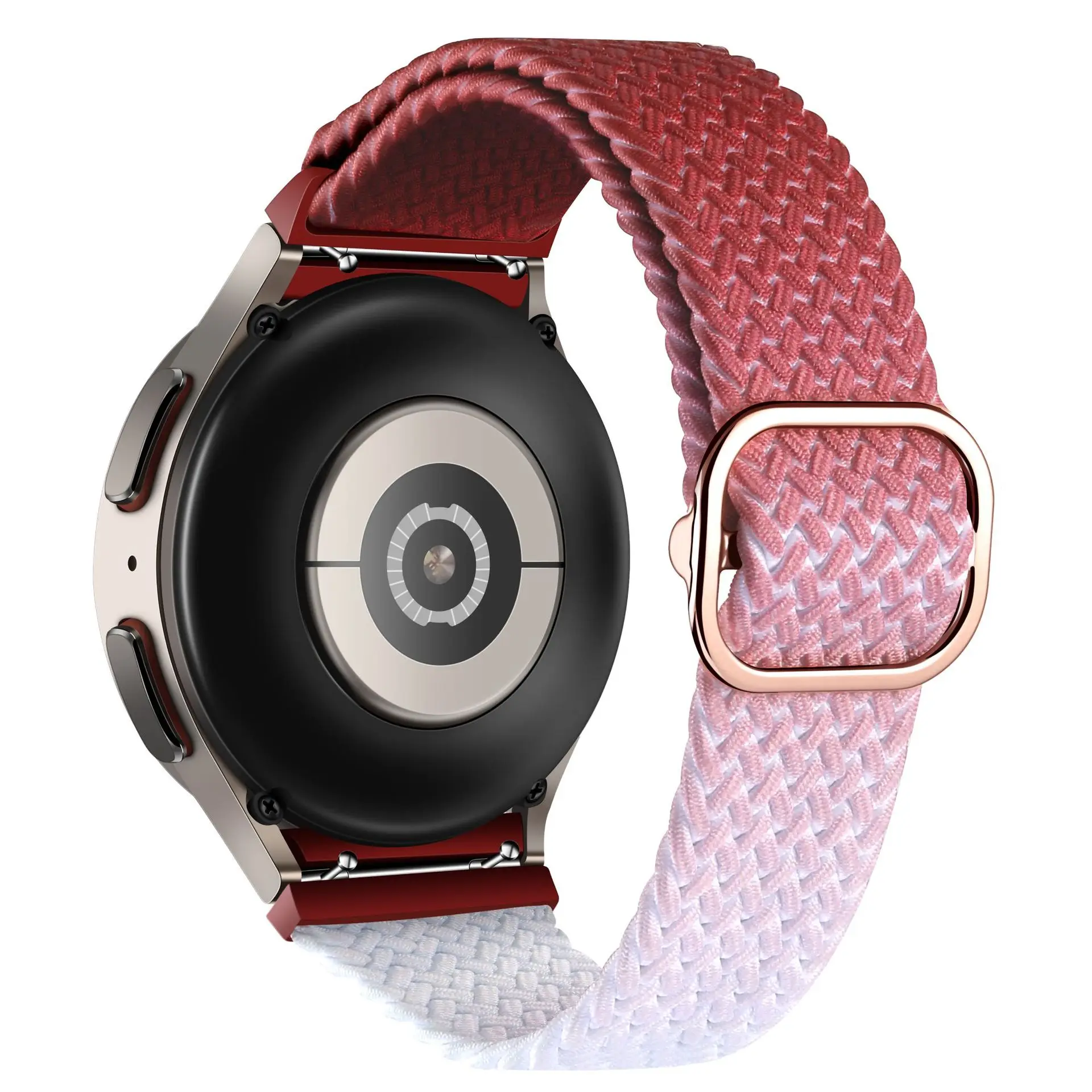 Custom 20MM 22MM Fabric Woven Nylon Watch Band Replacement Strap for Samsung Galaxy