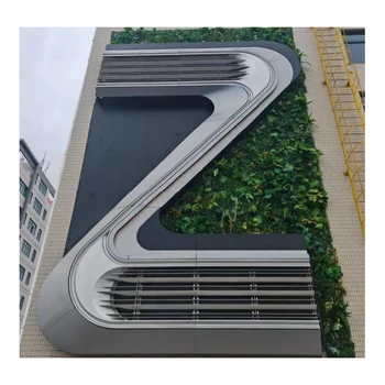 Aluminum Splicing Panels and Hyperbolic Combinations for Building Facade Decorative External Cladding and Curtain Wall