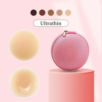 Silicone Nipple Cover Factory Direct Wholesale Reusable Adhesive Seamless Invisible Pasties OEM ODM Private Label Supply