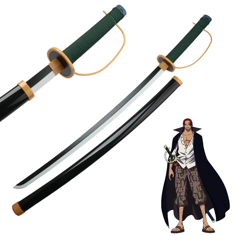 ONE PIECE アニメ コスプレ用木製カタナ シャンクスのおもちゃ 104cm