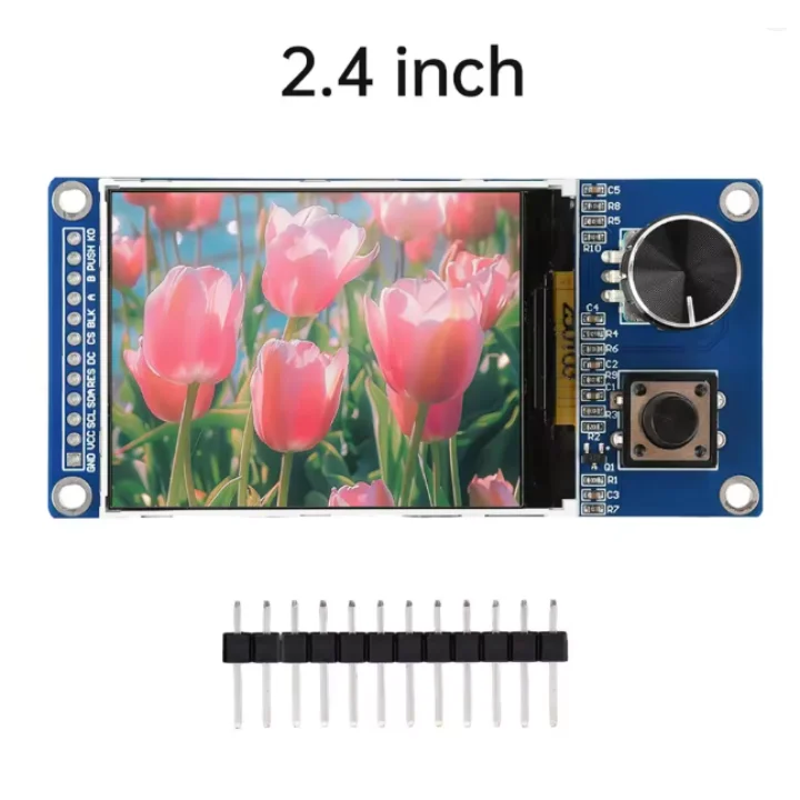 EC11 Rotary Encoder Module Met 2,4 Inch TFT SPI-display – Ideaal Voor DIY Elektronica En Embedded Projecten 5 miniatura