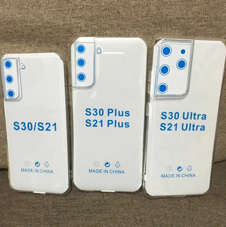 Wholesale Price Ultra Hybrid Clear Transparent Soft TPU Silicone Cell  Mobile Phone Back Cover Case for Samsung Galaxy M10