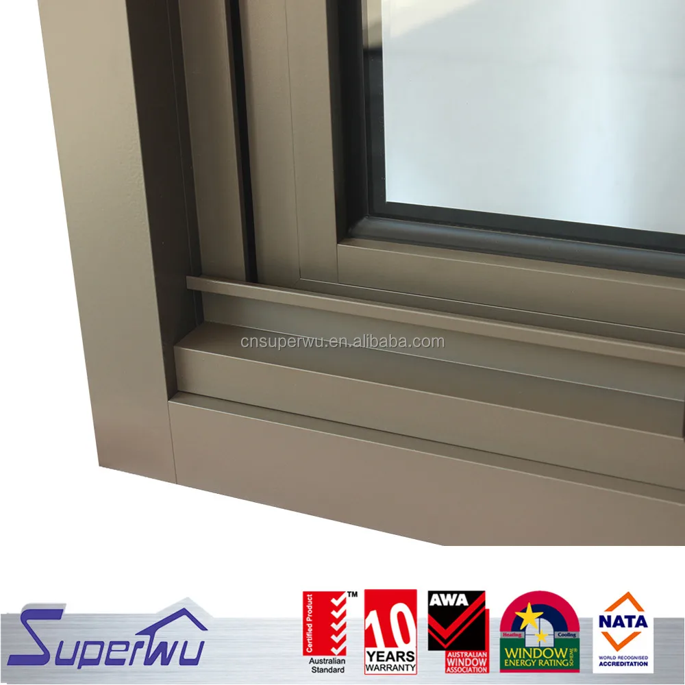 Manufacturer Double Glazing Proof Design Aluminum Type Thermal Break Windows Open Awning Windows