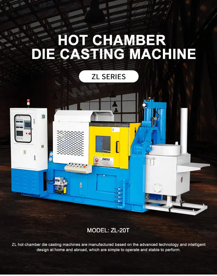 20T High Pressure Zinc Hot Chamber Die Casting Machine Customized for Making Door Lock Fittings manufacture