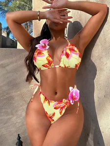 Designer 2 Piece Bathing Suit Swimwear for Women Holiday Beach Wear