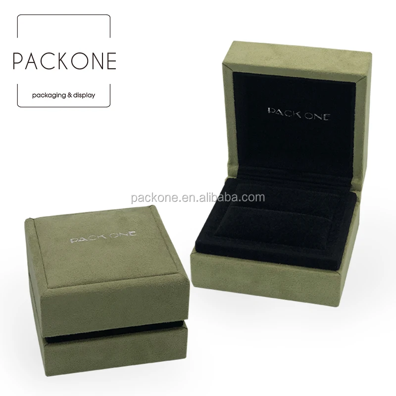 suede ring box