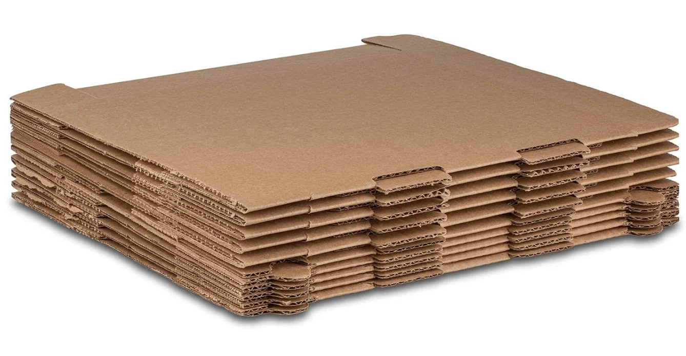 MT Products 10 Length x 10 Width x 1.75 Depth Corrugated White-Red B-Flute Cardboard Pizza Box Keeps Pizza Fresh (10 Pieces)