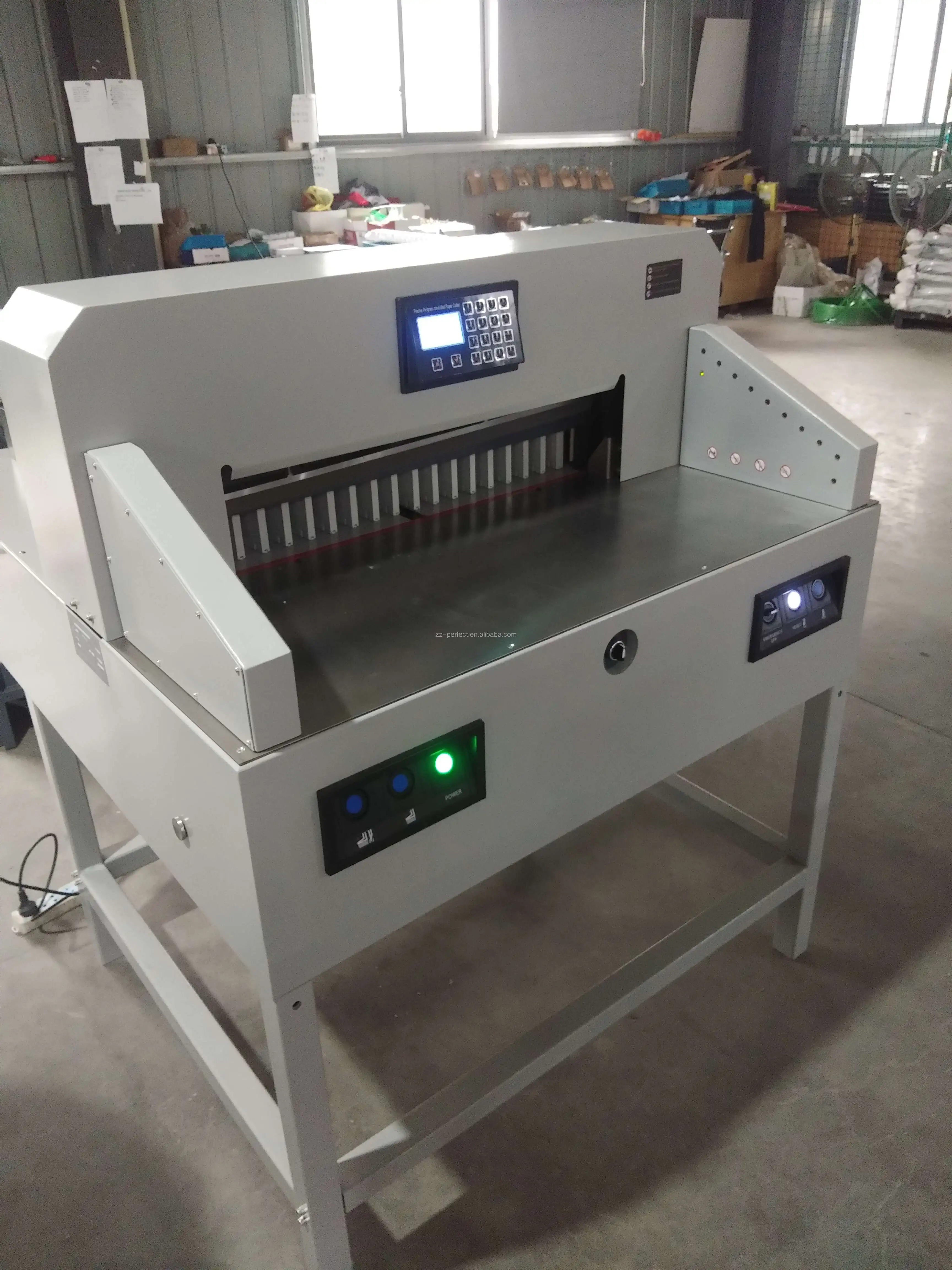 industrial digital electric guillotine paper cutter