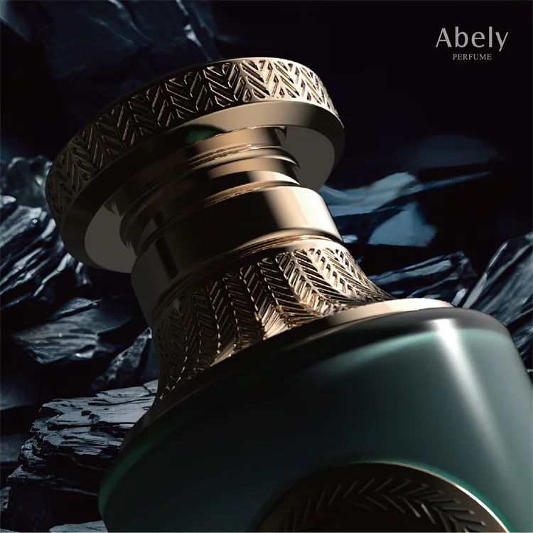 Abely 100ml Luxury Empty Perfume Bottles Custom Glass with Unique Design & Pump Sprayer Luxury Fragrance Bottle Carton Packing