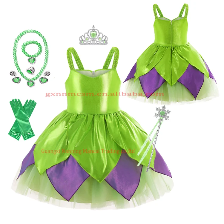 green dress tinkerbell DELUXE Fairy Up Costume (All measurements in cm and please note 1cm=0.39inch) Note Pixie Tinkerbell Little Adventures