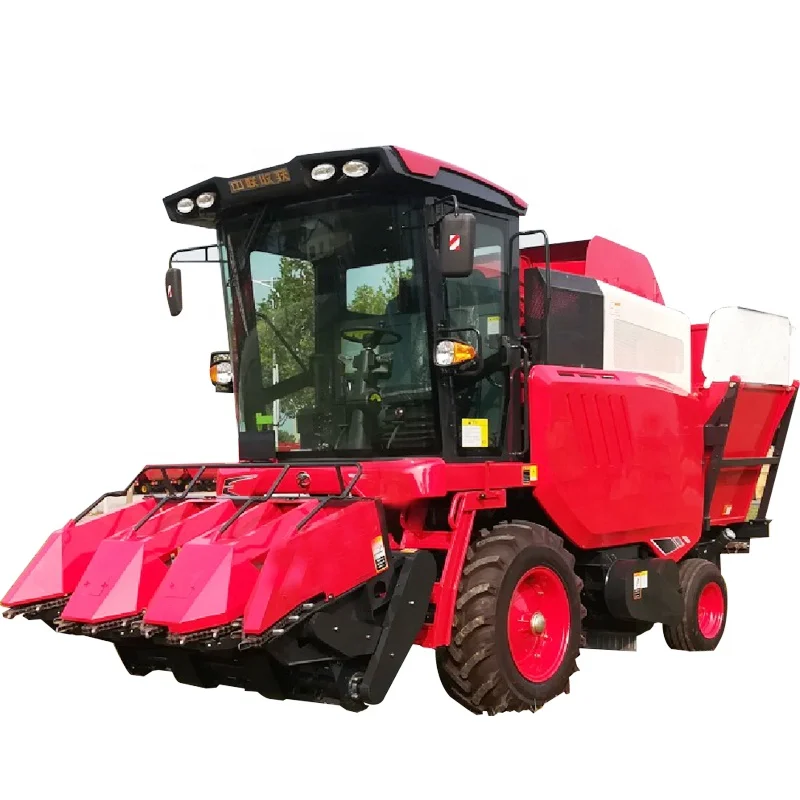 
 Сухой и влажный кукурузный комбайн, ручная работа, трактор, мини-комбайн для кукурузы  