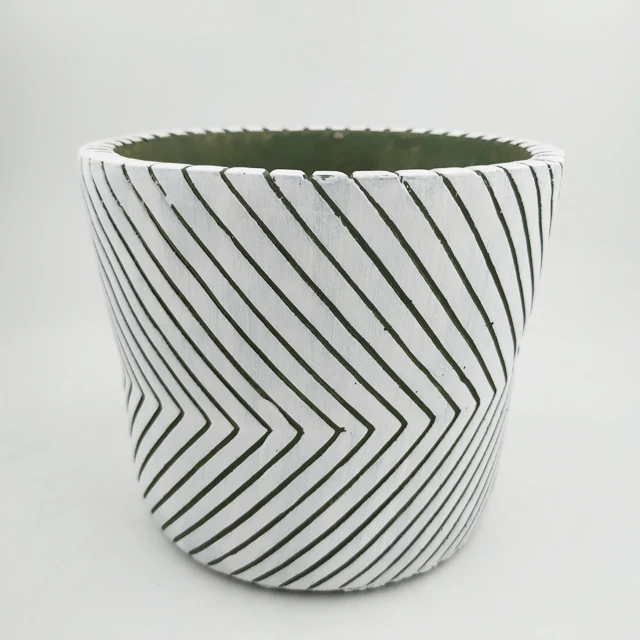 Latest Design Concrete Table Small Plant Pot Mini Cement Flower Pot