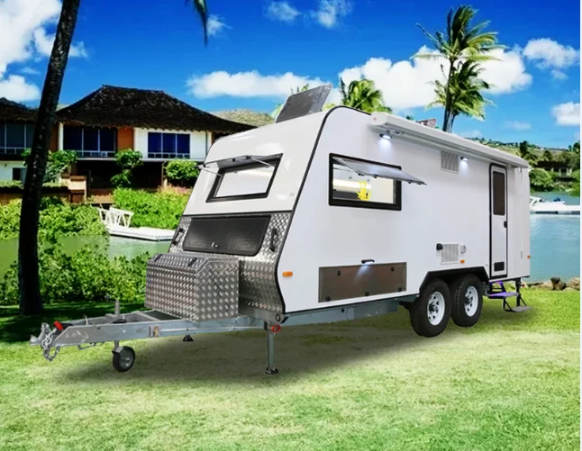 Standard Rv Camper Rv Travel Trailer Popular Top Caravan Offroad