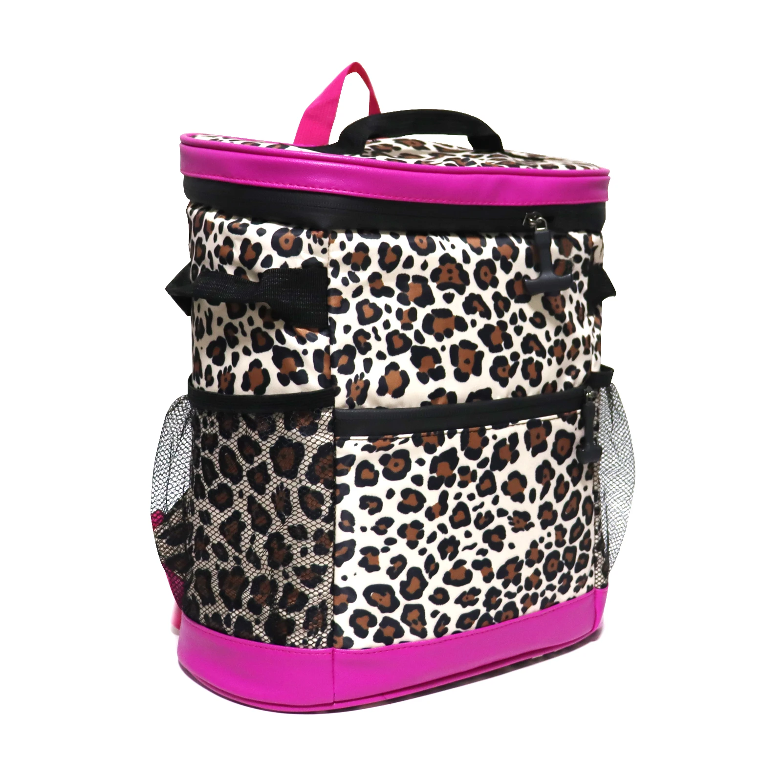 Customize Wholesaler Waterproof Leopard Backpack Cooler Lunch Bag Large ...