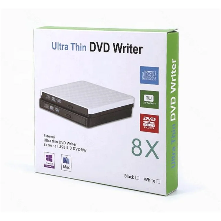 High Speed Data Transfer Usb 3.0 Portable External Dvd Drive DVD Writer Player