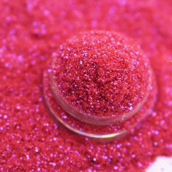 High quality polyester cherry color pink fine glitter extra bulk 1/128 powder glitter for craft