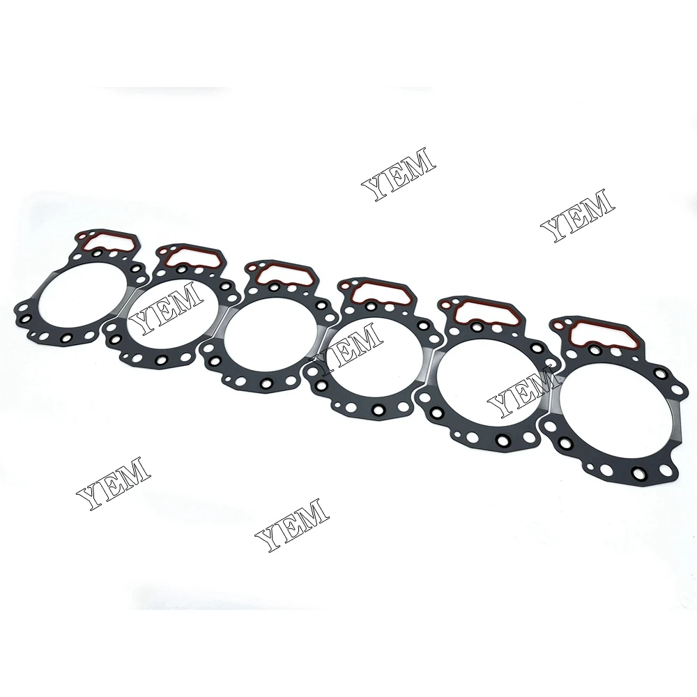 For Komatsu 6D125 Head Gasket 6150-17-1813 Universal Engine Parts 3