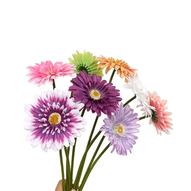High Quality Gerbera Daisy Artificial Flowers for Decor