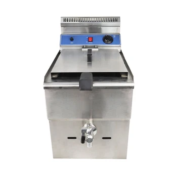 Single/Double 17l Commercial Countertop Propane Lpg Gas Deep Fryer on Sale Deep Fryer Electric Commercial