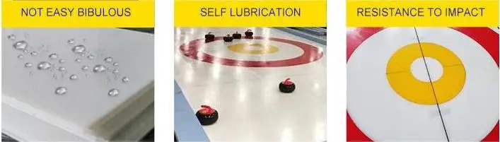 UHMWPE 4*8 Mobile Synthetic Ice Rink Skating Board Polyethylene HDPE Plastic Hockey Rink Board factory